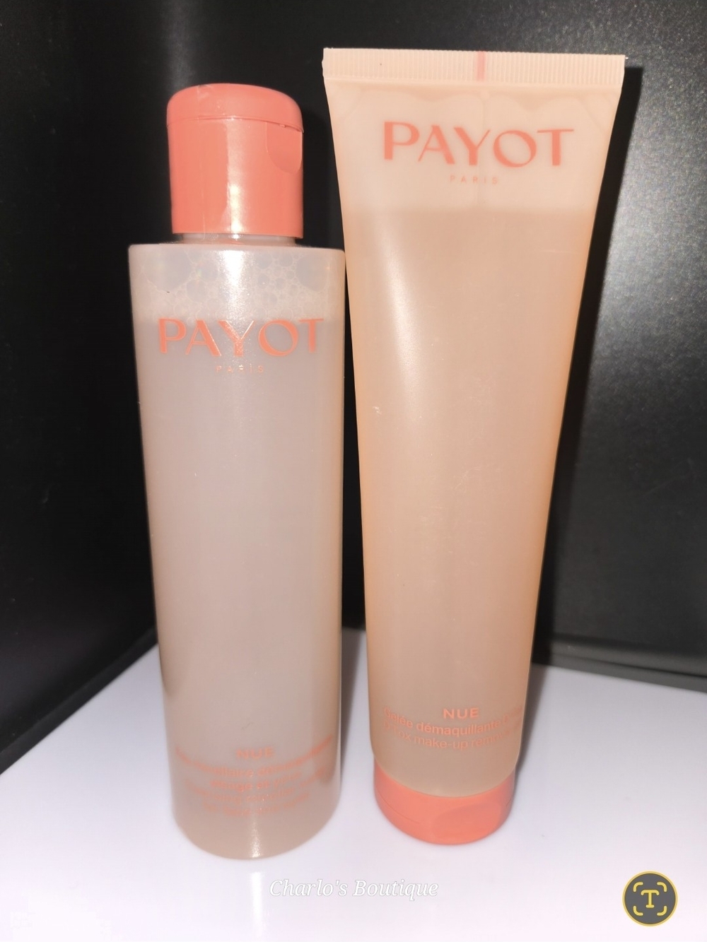 Payot Paris Nue Skincare Duo Micellar Cleansing Water & D'Tox Makeup Remover Gel